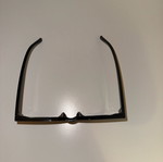 Glasses frame black like new, minimal design