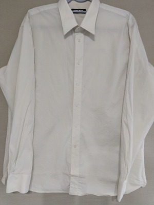 DKNY men's shirt XL, very pale yellow