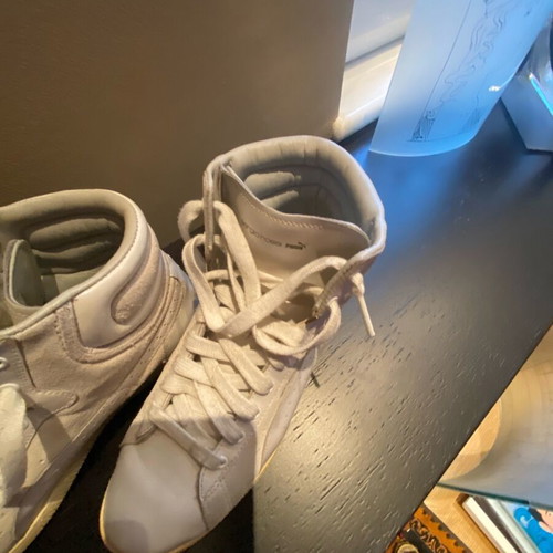 Sergio Rossi sneakers used, size 39, white collectible
