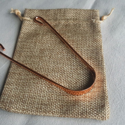 Copper Tongue Cleaner for Oral Hygiene, New