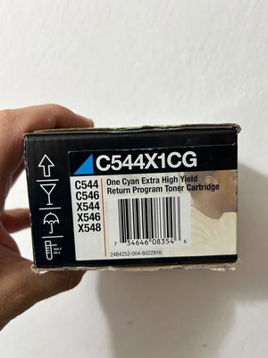 Lexmark C544X1CG κυανό toner για εκτυπωτή laser με υψηλή απόδοση