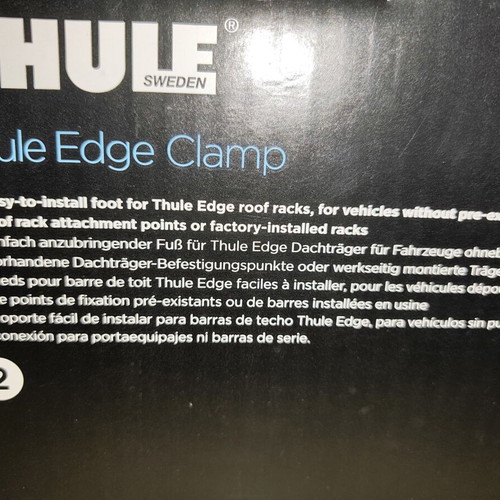 Thule WingBar Edge Roof Bars 95cm with 720500 Bases like new