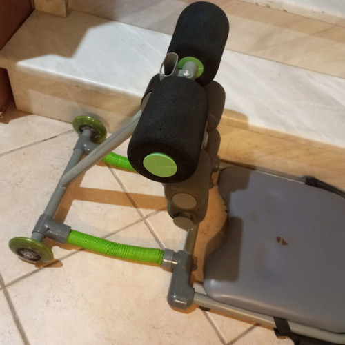 Abdominal Exercise Machine used, folds and stores easily