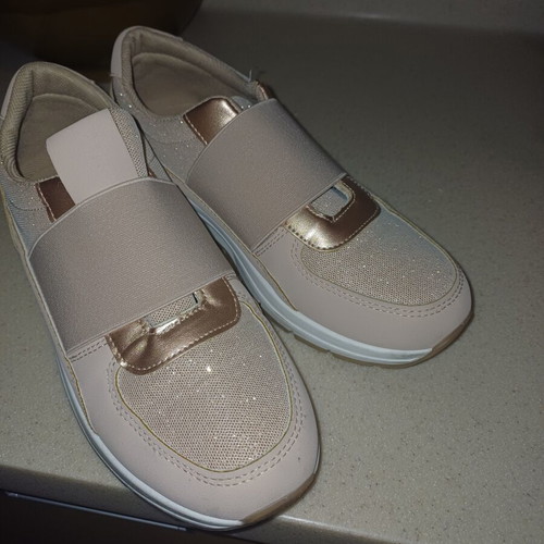 Sneakers γυναικεία νούμερο 38 σαν καινούργιο μπεζ