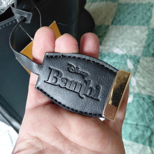 Disney Bambi Black Shoulder Bag new, eco leather