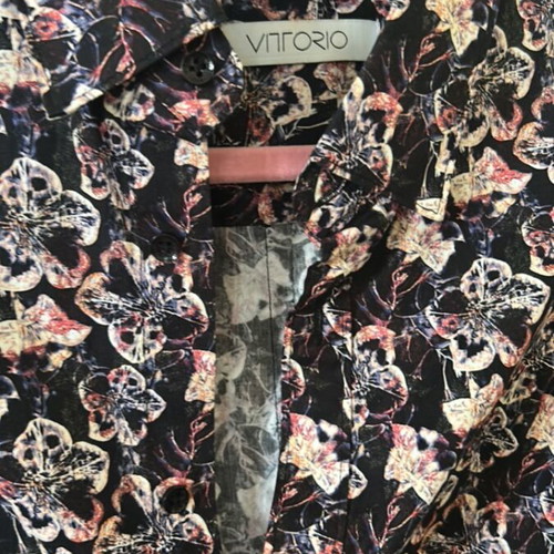 Vittorio Artist shirt multicolored like new, size M