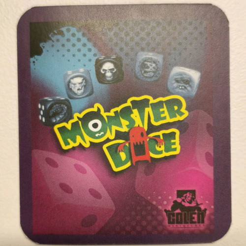 Collectible Monster Dice Set new, 5-piece set for tabletop games