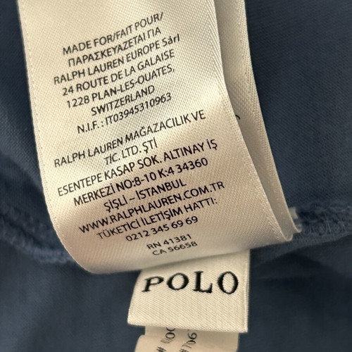 Polo Ralph Lauren Clancy T-Shirt Blue XL like new
