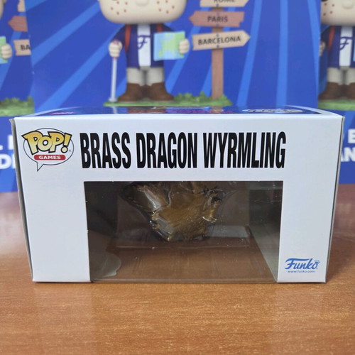 Funko Pop Games 1201 Brass Dragon Wyrmling new, 2026 Spring Convention limited edition