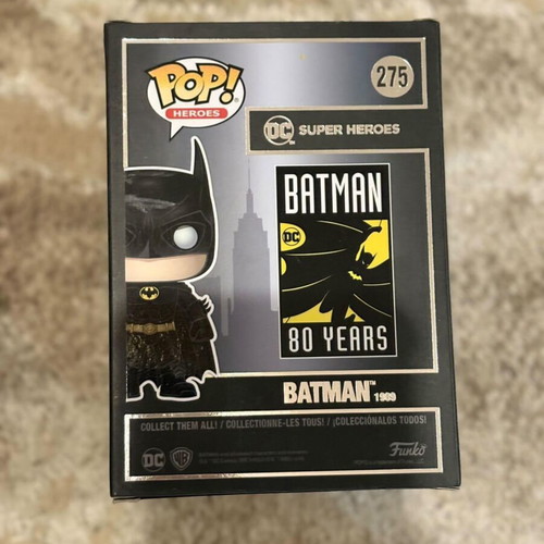 Funko Pop! Batman Silver Edition #275 new
