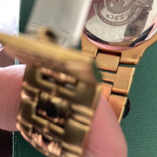 Longines L5 651 2 watch like new, gold unisex
