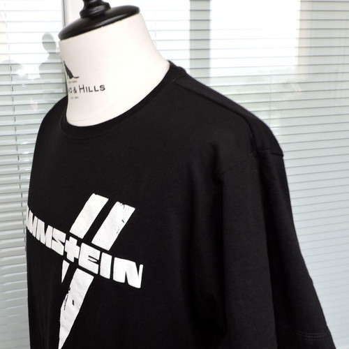 Rammstein Kreuz Vintage T-Shirt size L like new, black and white