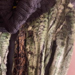 Desigual coat new, black