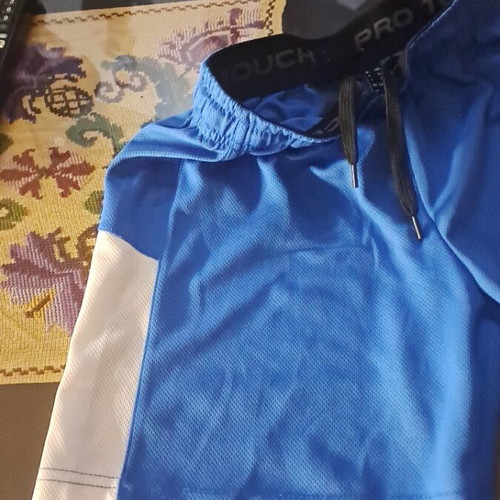 Pro Touch Dry Plus No S boys' shorts like new, white and blue