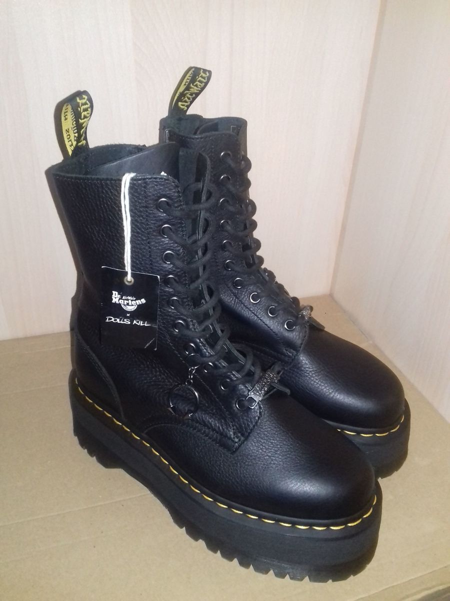 RARE! *BRAND NEW* DR. MARTENS X DOLLS KILL JADON HI MAX BOOTS EU 39 WITH  TAGS (LIMITED EDITION)