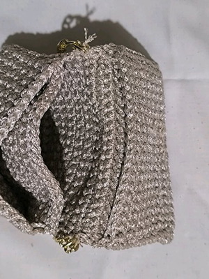 Handmade knitted wallet like new