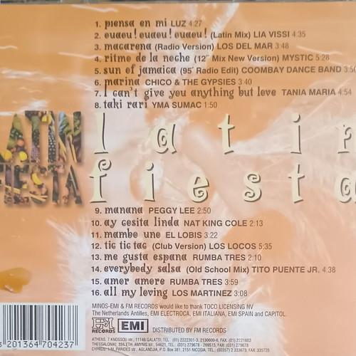 Latin Fiesta VA CD used, original
