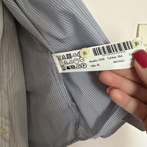 Massimo Dutti shirts like new, pack of two, gray and blue, XL
