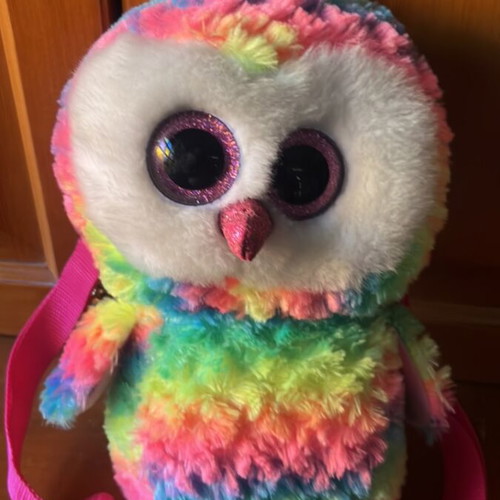 Ty Owl Backpack used