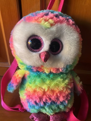 Ty Owl Backpack used
