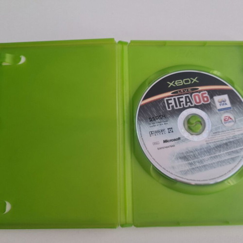 Xbox FIFA 06 used with scratches on disc and case