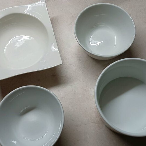 Individual salad bowls new, small