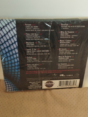 Bajofondo Remixed CD σφραγισμένο, ηλεκτρονική μουσική