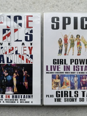 Spice Girls DVD σετ σαν καινούργιο, 2 δίσκοι, pop