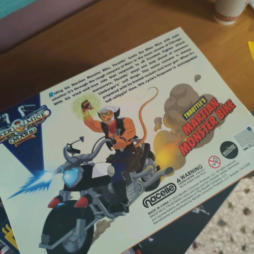 Biker Mice from Mars Throttle Monster Bike sealed