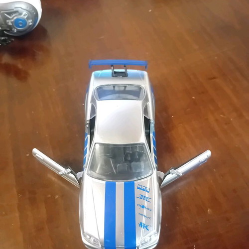 Nissan Skyline GT R toy car used, scale 1:32