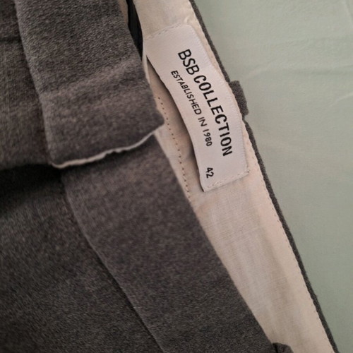 BSB gray office pants like new, size 42
