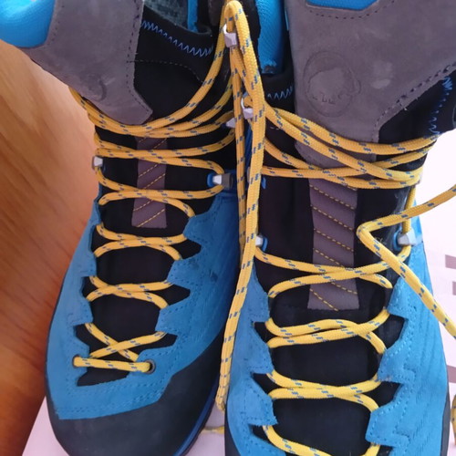 Mammut Kento Pro High GTX hiking boots size 44, grey blue