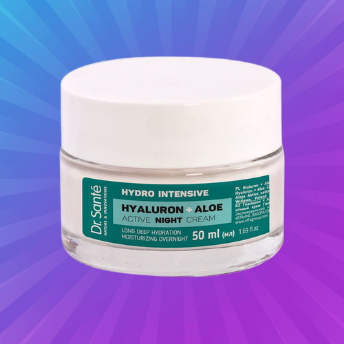 Dr. Sante Hydro Intensive Active Night Cream with Hyaluron and Aloe 50 ml