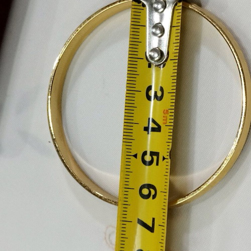 Monet gold-plated vintage statement bangle bracelet like new