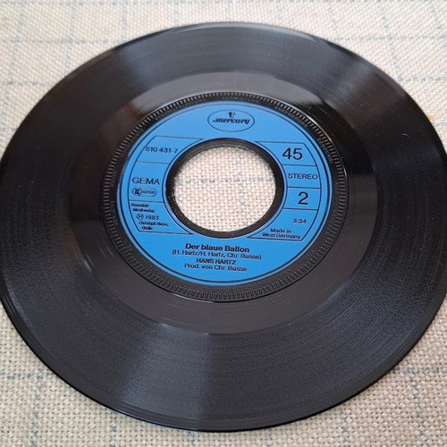 Hans Hartz Nur Steine Leben Lang 7' used, rock
