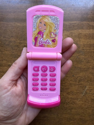 Barbie mobile phone figure like new