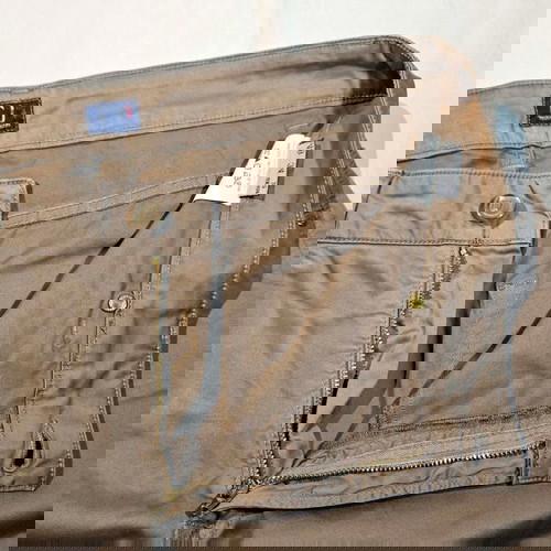 Αυθεντικό Trussardi Jeans ανδρικό παντελόνι καφέ, μέγεθος M.