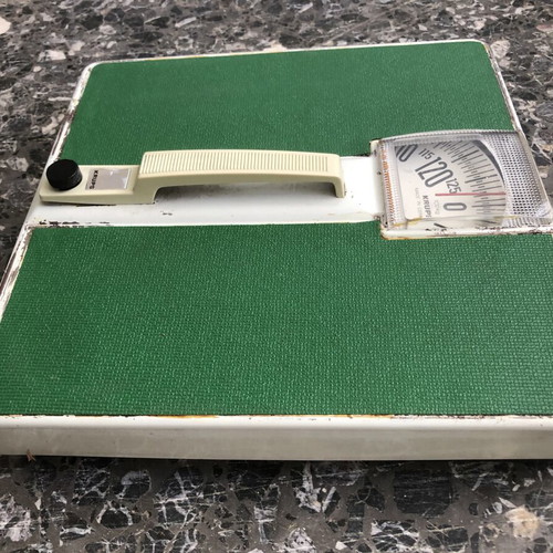 Krups analog floor scale 130kg used
