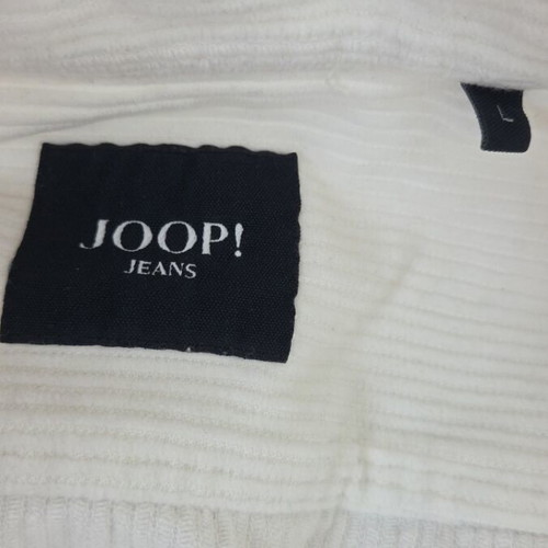 Joop! Jeans men's white corduroy shirt like new, size L