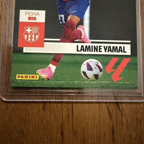 Lamine Yamal 23 Panini Megacracks #108 BIS Rookie RC Barcelona PSA 10 Candidate card
