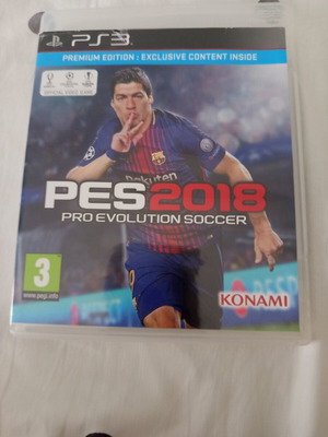 Efootball 2018 Pro Evolution Soccer PlayStation 3 като нова
