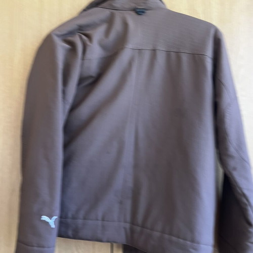 Puma jacket used, brown, size S
