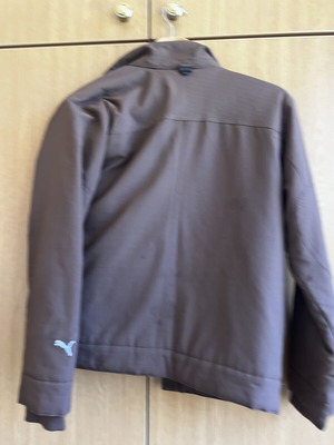 Puma jacket used, brown, size S