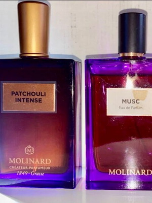 Molinard Eau de Parfum σετ Musc και Patchouli Intense 75 ml σαν καινούργιο