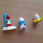 Set of 3 Vintage Smurfs Figures – Kinder & McDonald's