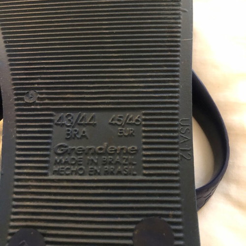 Ipanema men's flip-flops blue size 45/46 like new