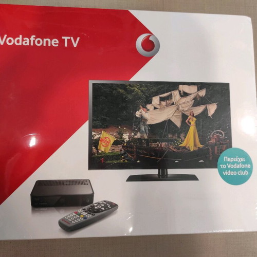 Vodafone TV decoder like new, package