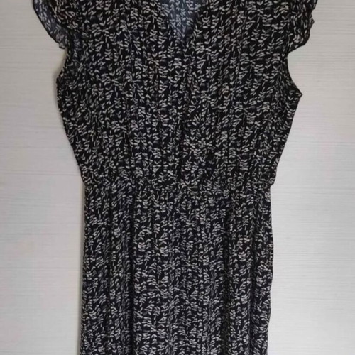 Celestino dress XL like new, black and gray