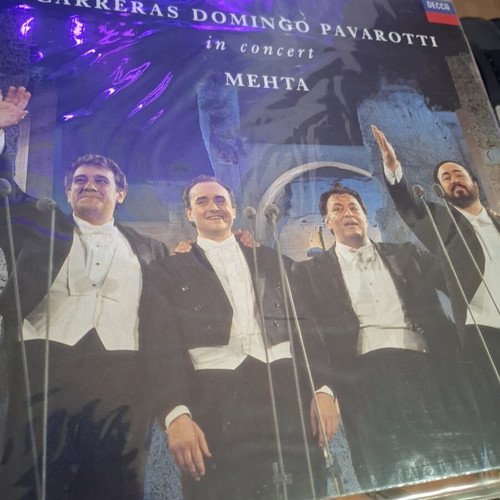 Carreras Domingo Pavarotti in Concert 1990 vinyl