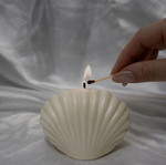 Vegetable candle shell new handmade rapeseed
